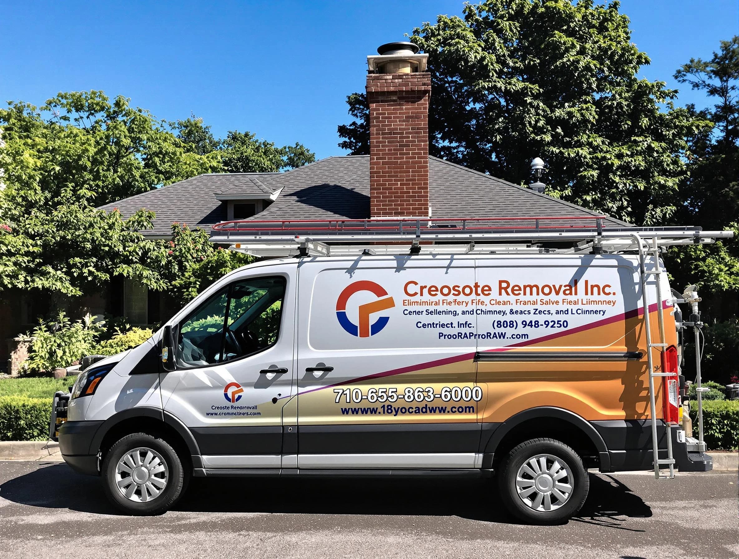 Chamblee Chimney Sweep technician removing creosote safely in Chamblee, GA