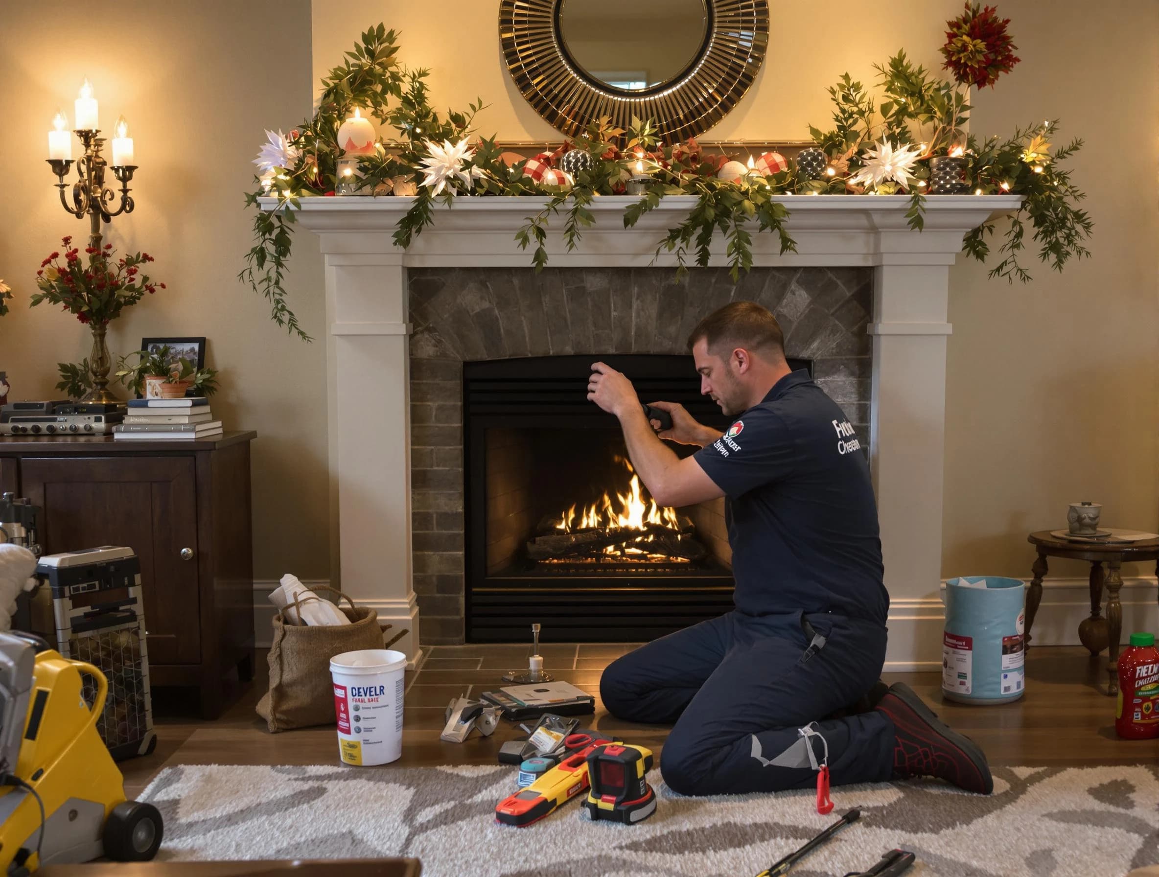 Chamblee Chimney Sweep offering fireplace maintenance services in Chamblee, GA