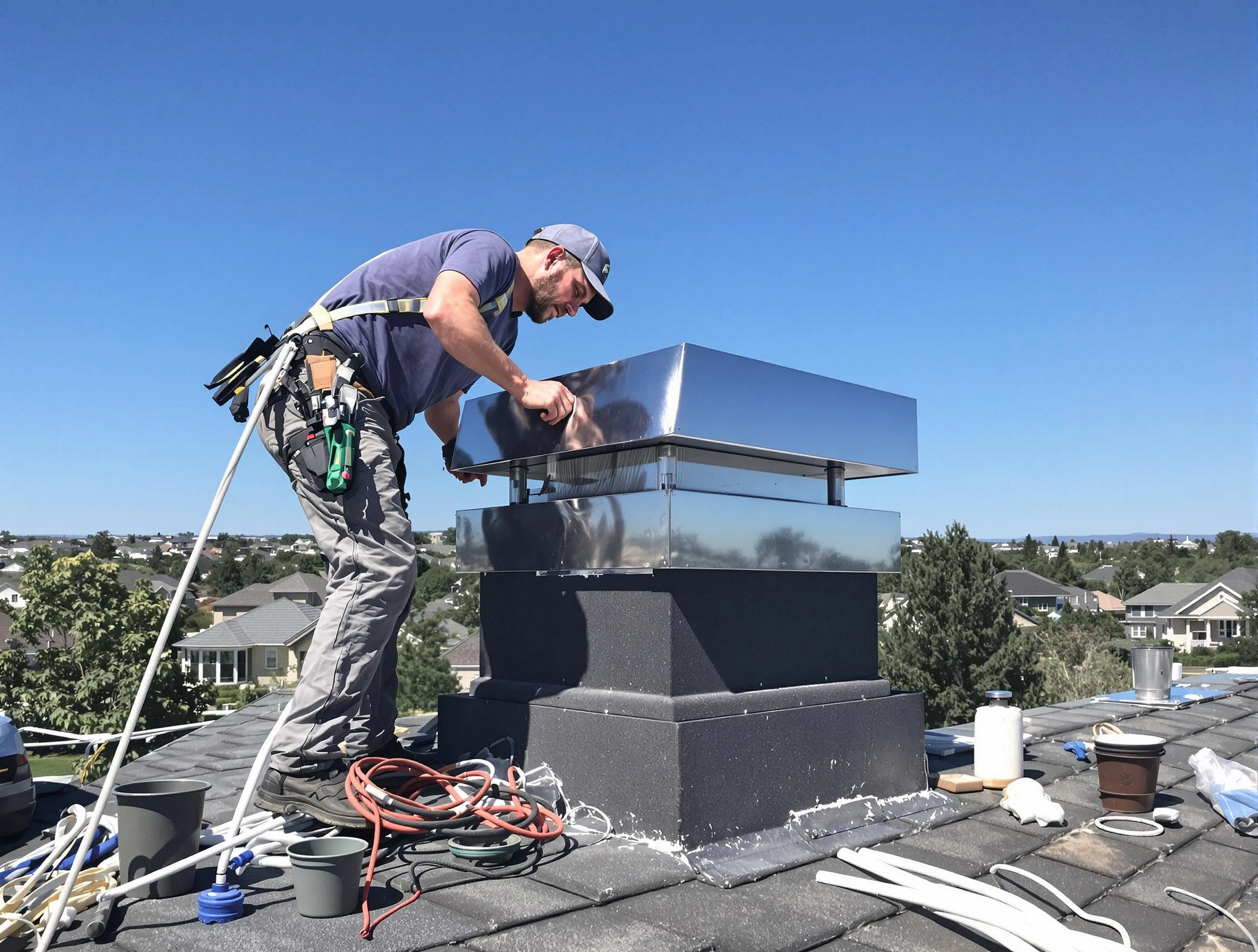 Chimney Cap Services service in Chamblee, GA